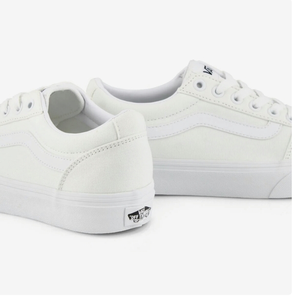 Vans Ward in Triple White - Size 9 Women's - Picture 6 of 9